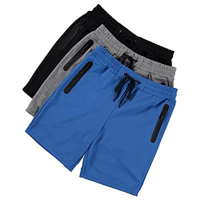 french terry athletic shorts