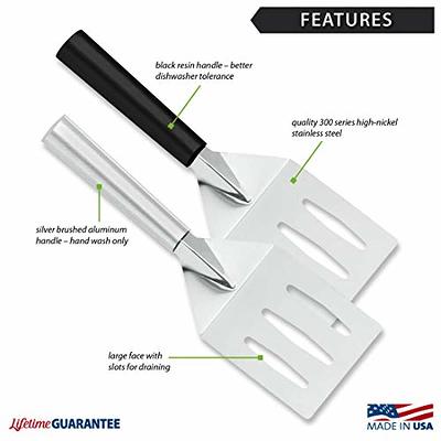 Rada Cutlery Metal Grill Spatula –Stainless Steel Face and Steel Resin  Handle Made in USA, 10-1/8 Inches - Yahoo Shopping