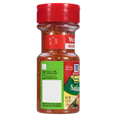 McCormick Perfect Pinch Salad Supreme Seasoning, 8.25 oz Mixed Spices &  Seasonings 