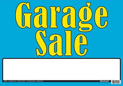 Hillman 15-in x 19-in Plastic Sale/For Sale Sign