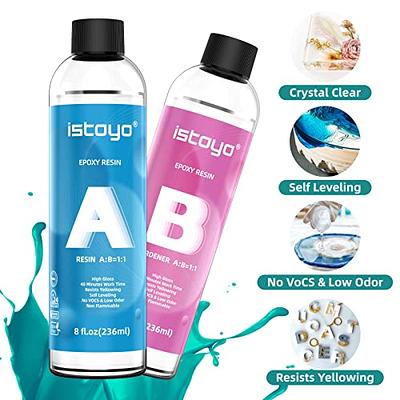 EPOXY Resin Crystal Clear 16 oz Kit. for Super Gloss Coating and TABLETOPS