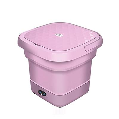 Folding Laundry Tub Basin Portable Mini Washing Machine Automatic Clothes  Washing Bucket