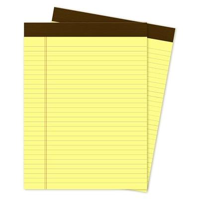 4 x 6 Note Pads - Mini Legal Pads - 21LB Thick Notepad - Yellow Paper -  College Ruled - 10 Pads with 30 Sheet/Pad, Micro Perforated Pocket Notebook