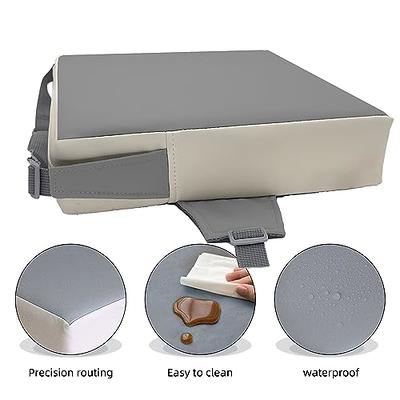 Eiury Booster Seat for Dining Table, PU Anti-Scratch Easy Cleaning Kids  Toddler Booster Seat for Table, Portable Travel Increasing Cushion for  Chair - Light Grey - Yahoo Shopping