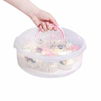  NOLITOY 3 Sets Cake Tray with Dome Dessert Cheese