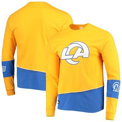 Men's Nike Royal Los Angeles Rams Sideline Lockup Performance Long Sleeve T-Shirt Size: Small