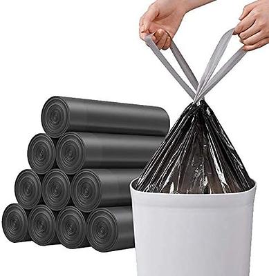 Hommaly 2.6 Gallon 240 pcs Small Clear Trash Bags, Strong Garbage