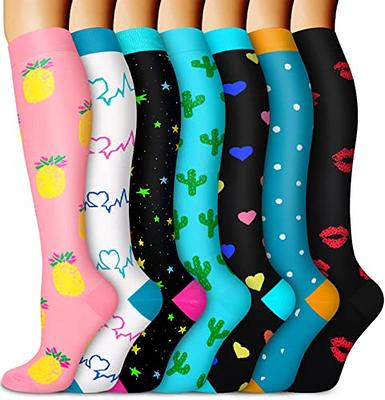 Aoliks Warm Knee High Socks for Women,Cotton Thermal Socks for Hiking  Skiing Winter Gifts