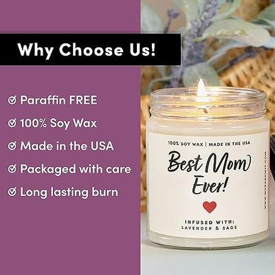 You're a Cool Mom Wood Wick 9oz Scented Candle, Mothers Day