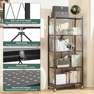 REIBII Garage Shelving Heavy Duty Storage Shelves Loads 1690 LBS,  Adjustable Metal Shelving Units and Storage Metal Shelves for Storage Rack  Shelf for