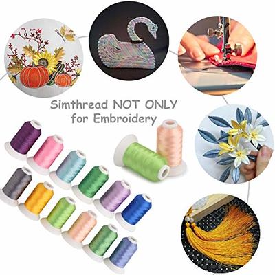 New brothread Single Huge Spool 5000M Each Polyester Embroidery Machine  Thread 40WT - Janome Colors