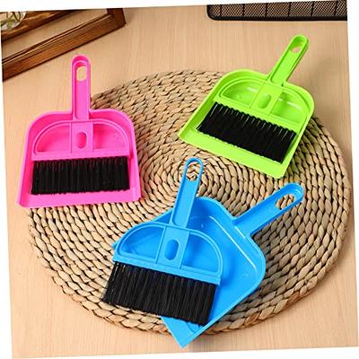 Mini Dustpan And Brush Set, 3 Sets Small Broom And Dustpan