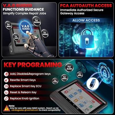 2024 LAUNCH X431 V Pro 4.0 Elite OEM Bluetooth Bidirectional Scan Tool with  All Connectors,Same as X431 Pro3S+,Online Coding&37+ Reset for All