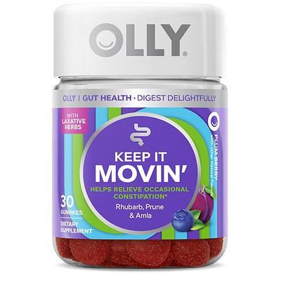 OLLY Keep it Movin' - 30 Gummies - Supports Occassional