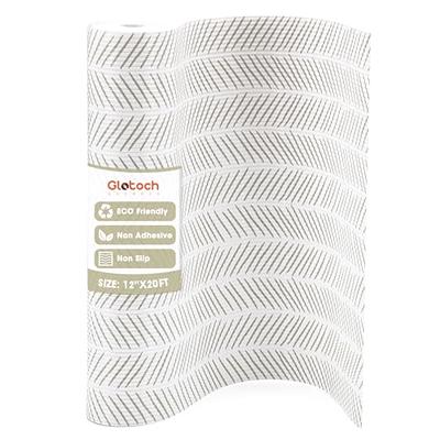 Mcrbeay Shelf Liners for Kitchen Cabinets, Non-Adhesive, 17.5 Inch