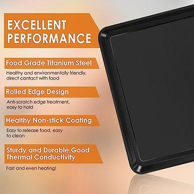 13 × 13 Nonstick Baking Sheet, Replacement Baking Pan for Ninja SP100, SP101, SP1001C, SP201 Foodi Air Fry Oven, Baking Tray for Ninja Foodi 8-in