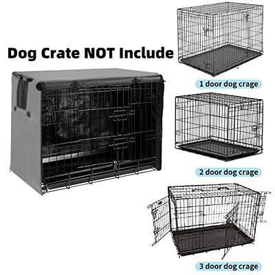 Dog Cage Pet Dog Tent Cover Breathable Pet Cage Mosquito Net Cover  Waterproof Indoor Outdoor Dog Crate Cover Pet Cage Accessories Dog Crate  (Size 