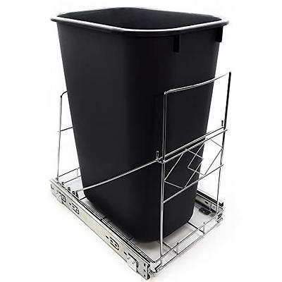 2pcs Mini Plastic Storage Buckets Desk Trash Bin, Multi-functional