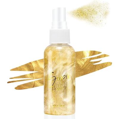 Glow in The Dark Body Glitter, Pink Face Glitter Spray, Spray Body Glitter  for Clothes, Fine Glow in The Dark Glitter Spray, Glow Glitter for Hair and