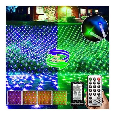 9.8ft x 6.6ft Christmas Net Lights Outdoor, 200 LED Bush Mesh Lights Lights  with Remote, 11 Modes Color Changing Christmas Lights for Home Garden  Wedding Xmas Decorations - Warm White & Multicolor - Yahoo Shopping