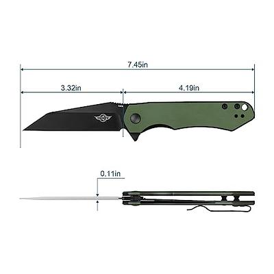 Freeze Navaja EDC de Hoja Wharncliffe OD Green