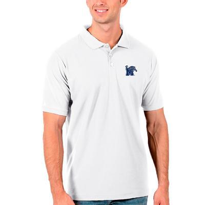 Antigua Men's Navy Dallas Cowboys Legacy Pique Polo