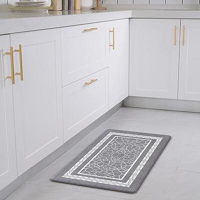 Modern Marble Anti Fatigue Kitchen or Laundry Room Comfort Mat