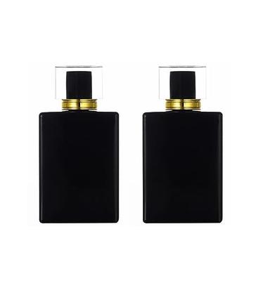 Homeyes 50ML 1.7 OZ Refillable Atomizer Spray Glass Empty Perfume Bottles  for Travel