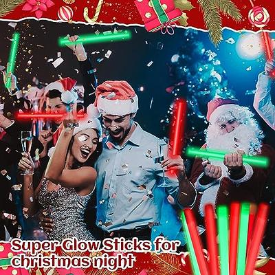 Lewtemi 100 Pcs Christmas 14 Inch Glow Sticks Industrial Grade Glow Sticks  Bulk Red Green White Large Glow Stick Emergency Large Glow Sticks for  Christmas Neon Glow in The Dark Party - Yahoo Shopping