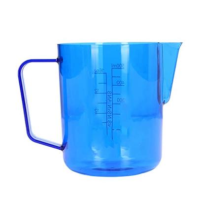 Milk Frother Cup, Multipurpose Borosilicate Glass Frother Jug For