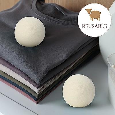 Pure Natural Wool Dry Clothes Ball,can Be Reused,wool Balls Replaces Dryer  Sheets - Wool Balls For Dryer - Laundry Balls For Dryer - Temu