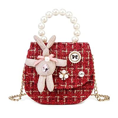 JUCHAO Toddler Girls Cute Princess Mini Purse