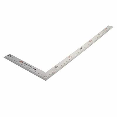 Right Angle Ruler, 300mm Aluminium Alloy Thickened 90 Degree Right Angle  Ruler, Woodworking Measuring Tool for Woodworking, Carpenter, Construction  - Yahoo Shopping