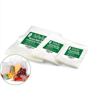  Vacuum Seal Bags For Food,Pint Freezer Bags,Pint Size Vacuum  Bags,200 Pint,6x10,Heavy Duty Puncture Prevention,Sous Vide Vacuum Meal  Safe,Universal Pre Cut Bag Design : Home & Kitchen