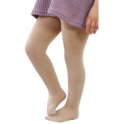  Baby Toddler Girls Tights Thick Cable Knit Seamless Cotton  Seamless Stockings Pantyhose Autumn Trendy Outfits for Spring Beige:  Clothing, Shoes & Jewelry