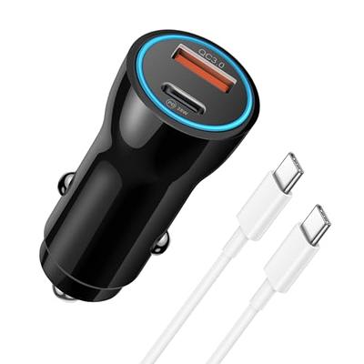 iPhone 15 Car Charger [ MFi Certified] 43W Dual Port USB C Car