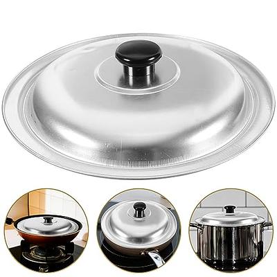 Yardwe Amphora soup pot lid for frying pan aluminum pan lid cover aluminum  large frying pan cover wok cover instant noodle pot old fashioned wok  kitchen pot lids outer diameter - Yahoo