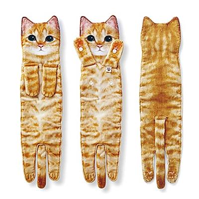 Cute Cat Hand Towel