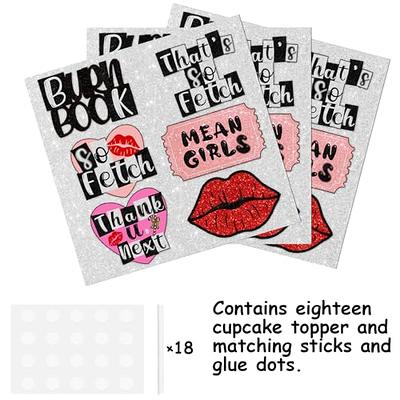 Burn Book Stickers, Unique Designs