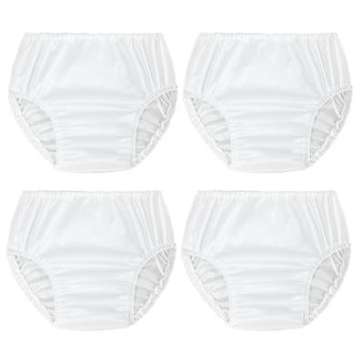  SMULPOOTI Rubber Training Pants for Toddlers Plastic Underwear  Covers for Potty Training Cute Rubber Pants for Toddlers Plastic Pants 4  Packs Boys 2T : Baby