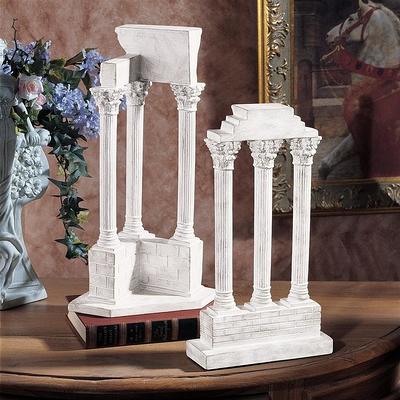 Design Toscano Rameses Temple of Luxor Sculptural Egyptian Candleholder