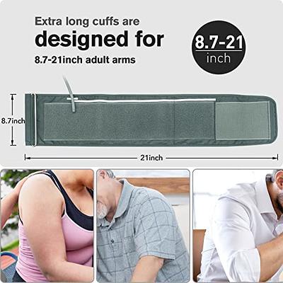 Blood Pressure Monitor,maguja BP Cuff Automatic Upper Arm Cuff Digital Blood  Pressure Machine with 8.7-20.5inches Blood Pressure Cuff for Home Use -  Yahoo Shopping