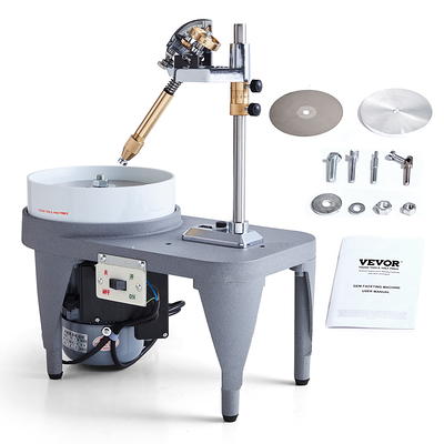 BENTISM Gem Faceting Machine, 180W Jewelry Lapidary Cutting