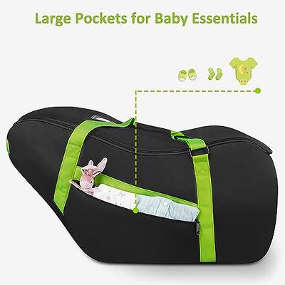Car Seat Travel Bag, Infant Seat Travel Backpack with Padded and Adjustable  Shoulder Strap, Car Seat Travel Backpack for Airplane, Large Gate Check