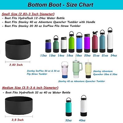 Silicone Boot 12-40 Oz Stanley Cup Boot Sport Water Bottle Silicone Boot  Stanley Sport Water Bottle Boot Silicone Hydro Bottle 