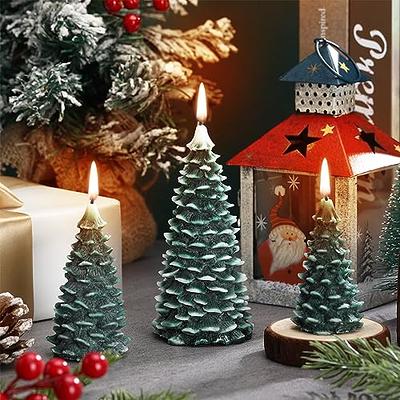 Christmas Tree Shaped Candles