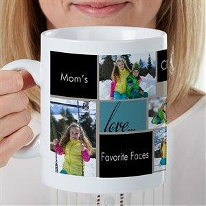 My Favorite Faces Personalized 30 oz. Oversized Coffee Mug - Yahoo Shopping