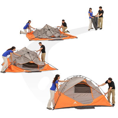 Ozark Trail 10' x 9' 6-Person Instant Dome Tent, 13.78 lbs - Yahoo Shopping
