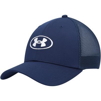 Under Armour Mens Blitzing Cap Stretch Fit, (465) Harbor Blue / / Downpour  Gray, Medium/Large - Yahoo Shopping