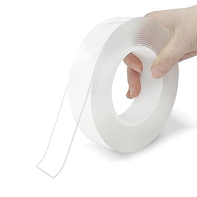 Double Sided Tape Heavy Duty Nano Tape Double Sided Mounting Tape for  Walls, Traceless Removable Carpet Tape Transparent Tape